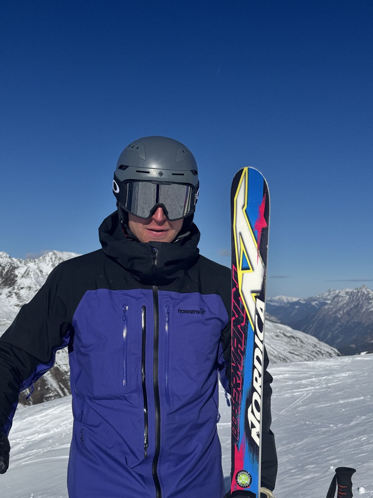 Søren Eriksen on the slopes